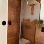 Modern ensuite bathroom with walk-in shower